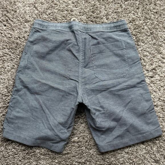 Octobre Editions Shorts Men’s Large Blue White Striped Drawstring Casual Pull On - Picture 5 of 6